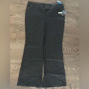VTG Pinstripe Flare Dress Pants